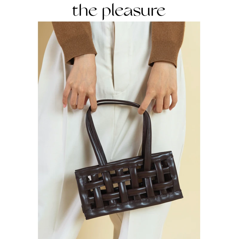 thepleasure原创外带系列饼干包单肩复古腋下包手拎时髦百搭女
