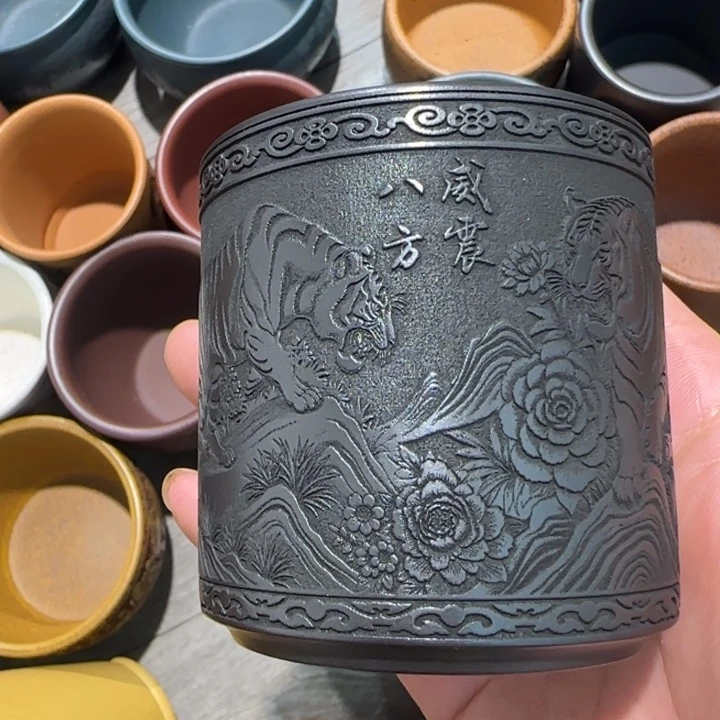茶杯紫砂全手工制作工艺