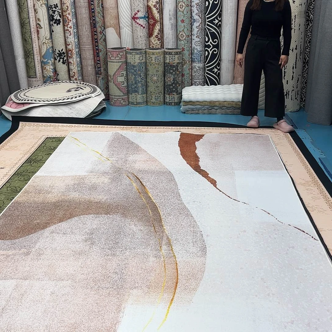 混纺200×350误差±1-3cm乳胶棉布底比利时绒特价