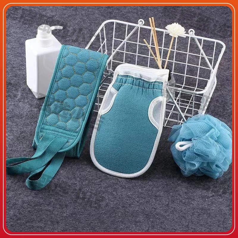 【粉丝福利】（西藏包邮）搓澡巾洗澡神器三件套加厚去污浴球套装