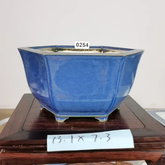 陶大德堂手工手绘釉盆