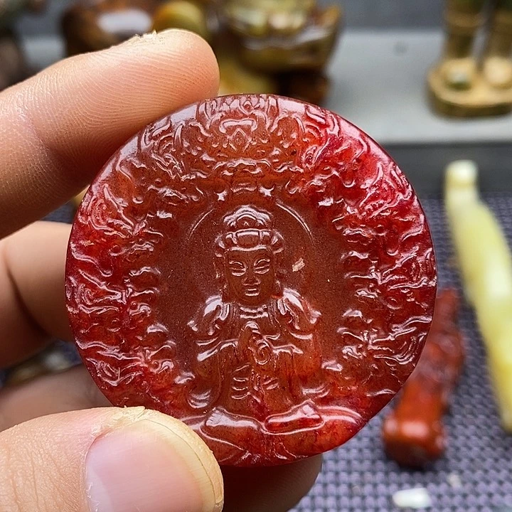 未镶嵌蛇纹石玉颈饰