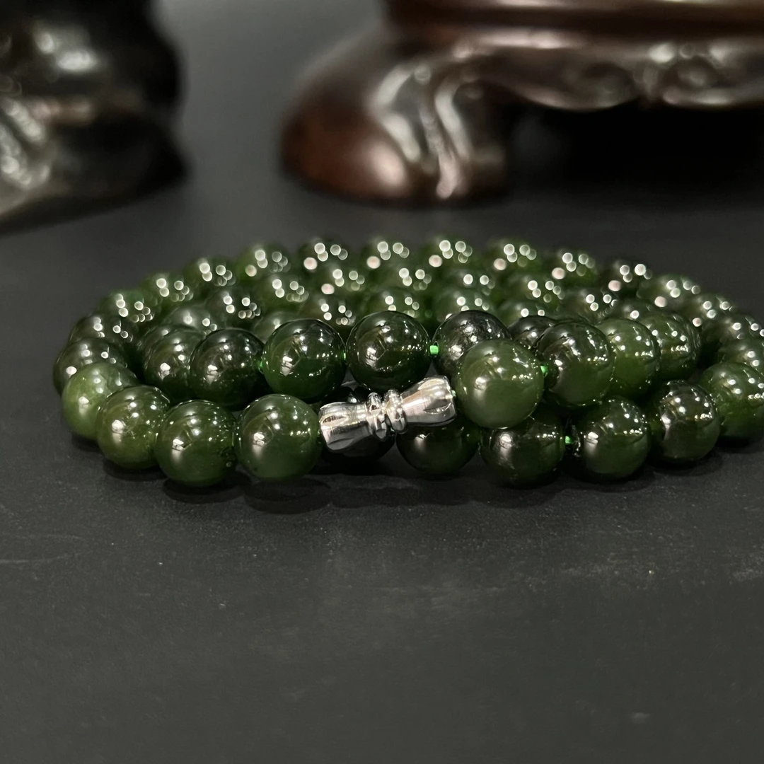 0606GC114和田玉妈妈链