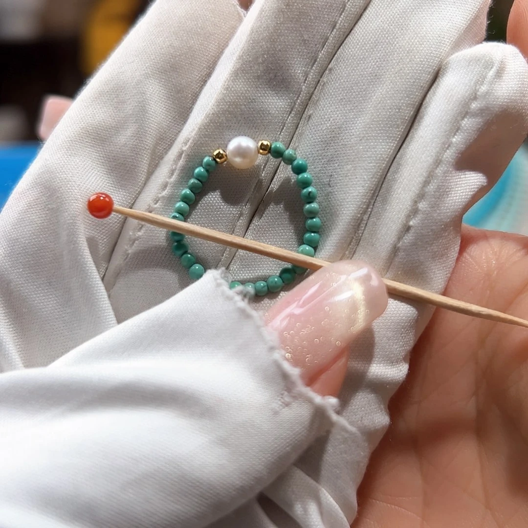 南红玛瑙未镶嵌28小米戒圈放漏卡2+