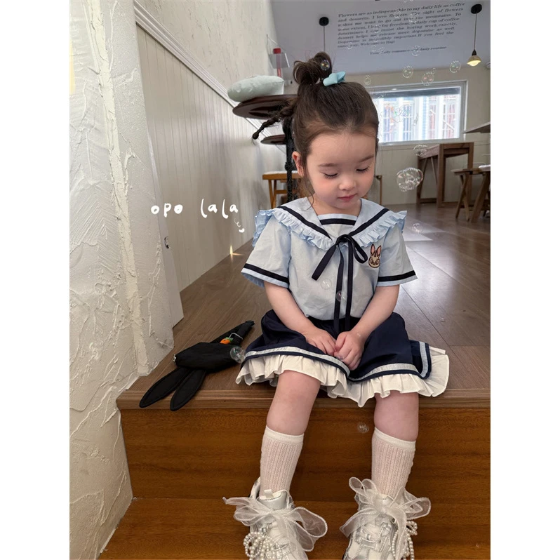 【兔子警官】【订单】opolala·25夏~刺绣小兔两件套X198128（汉服）