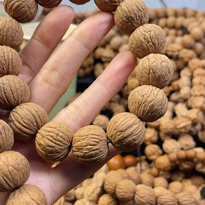 啊***攀猴头核桃手串猴头核桃