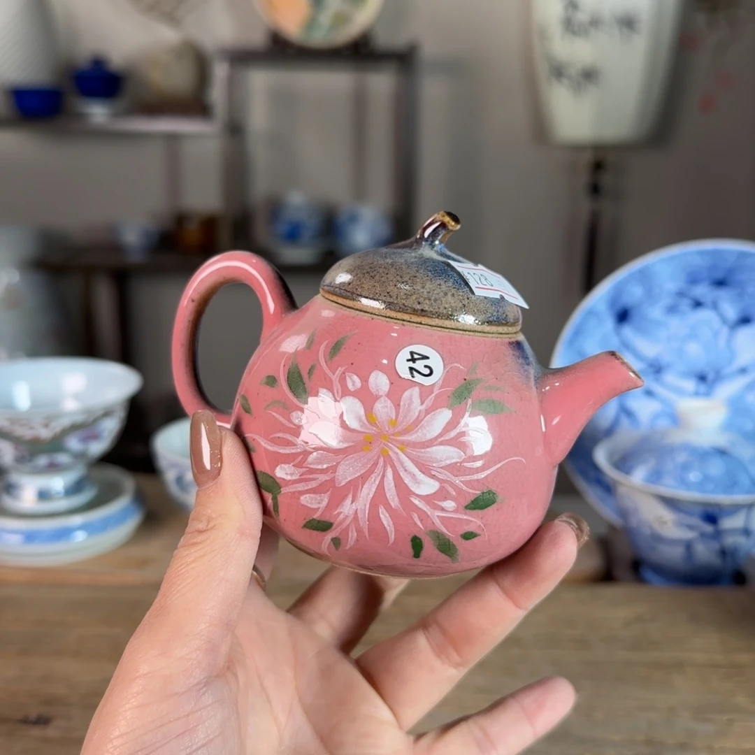 杯景德镇陶瓷柴烧多人