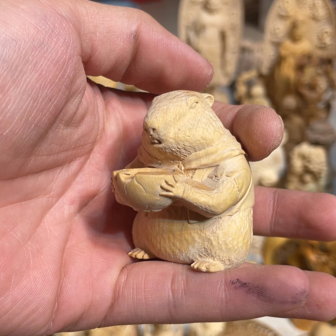 黄杨木黄杨小仓鼠