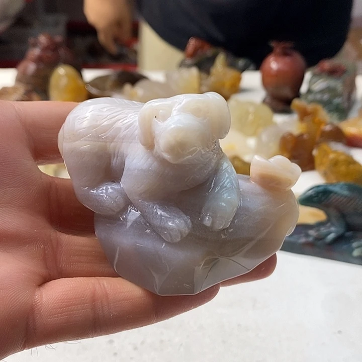 玛瑙/玉髓未镶嵌颈饰