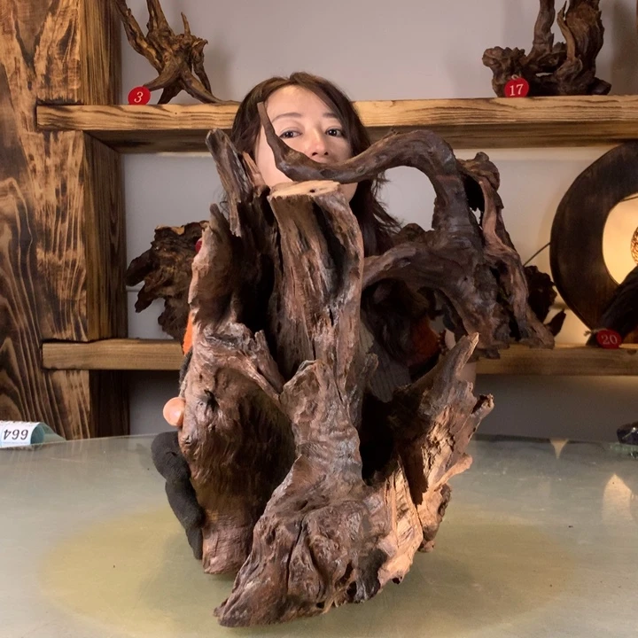 一***瓜天然的云南紫柚木会黄水