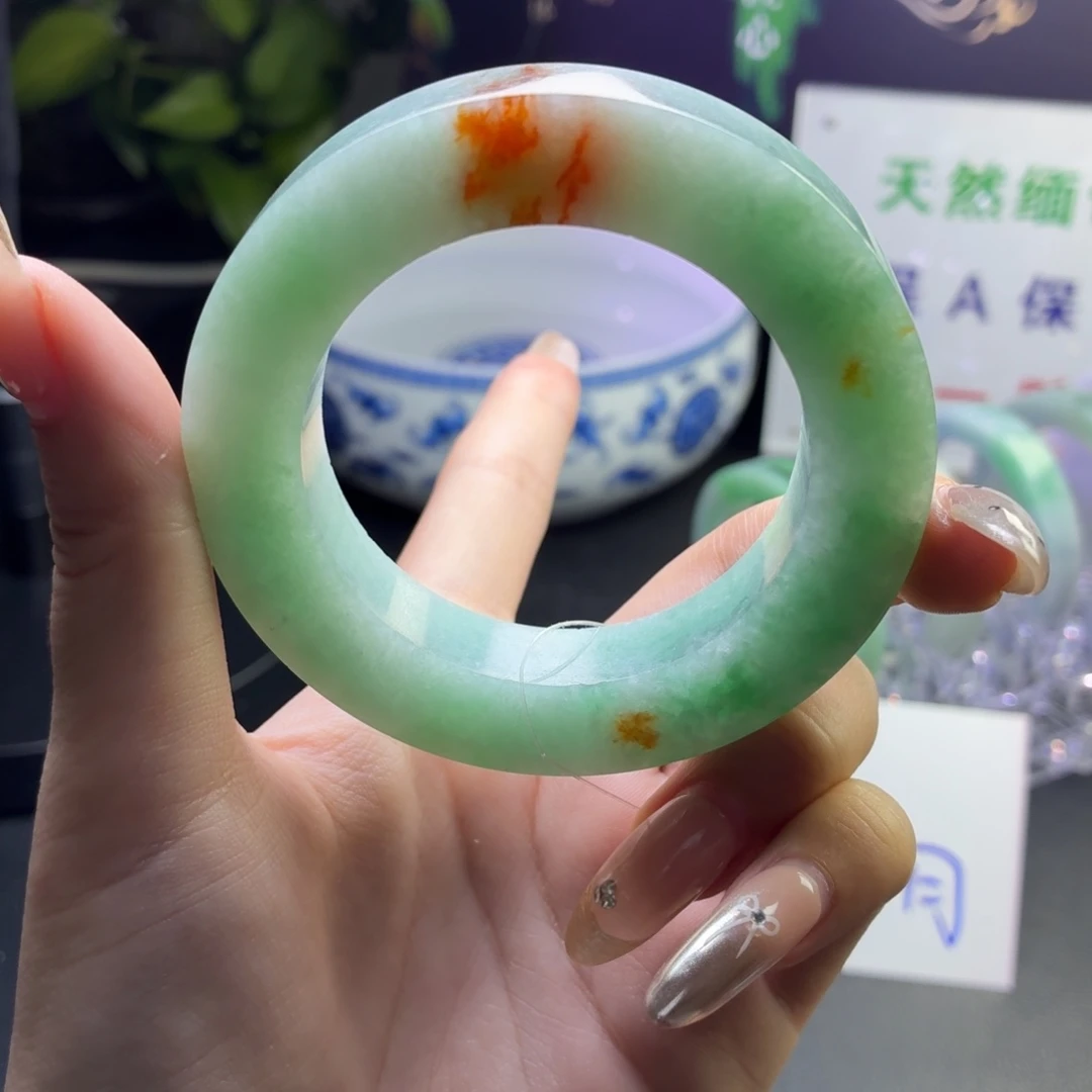 定制翡翠未镶嵌富贵花