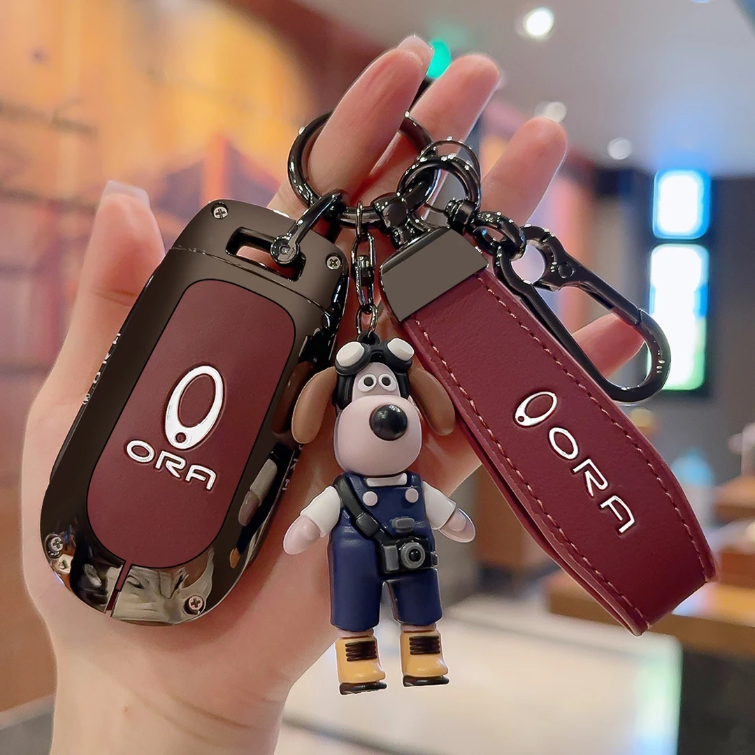 欧拉好猫钥匙套2026款欧拉5白猫女士闪电猫gt芭蕾猫遥控配饰壳扣