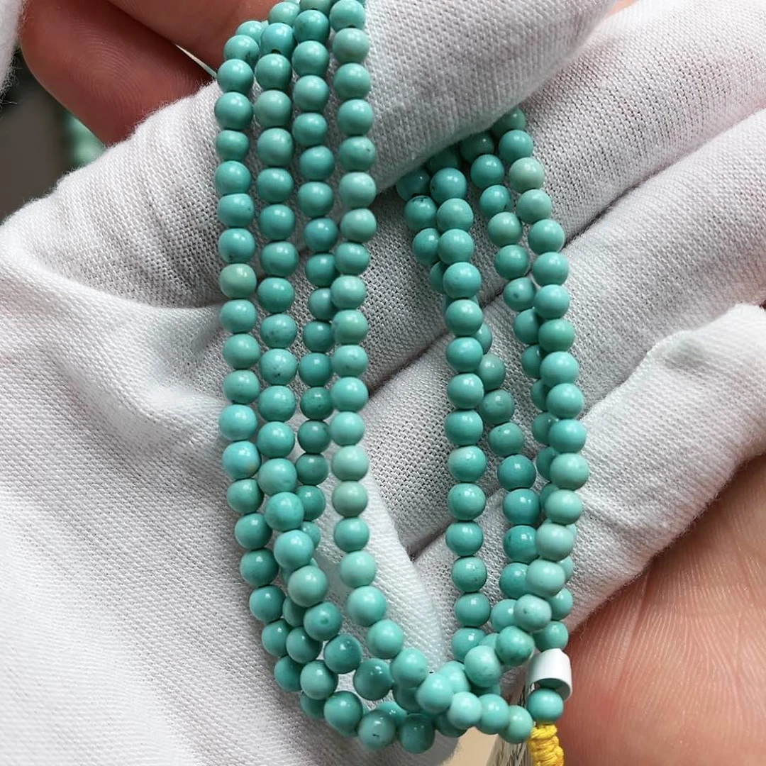 绿松石米链未镶嵌