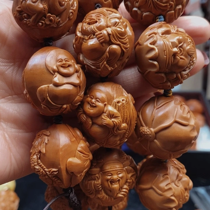 橄榄核手串/手链S***明横财神2.5吞金兽2.5财迷2.5