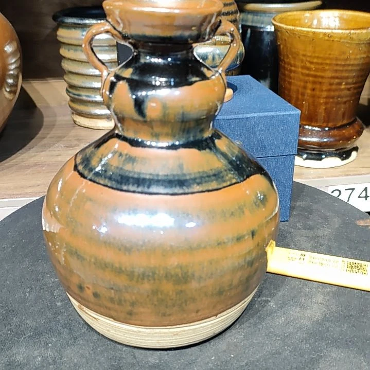 华***雲铝黑瓷茶室创意摆件