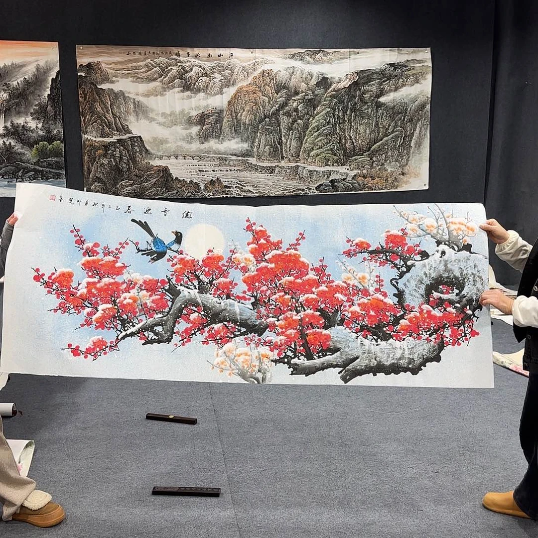 国画超级好看的一幅作品哈哈
