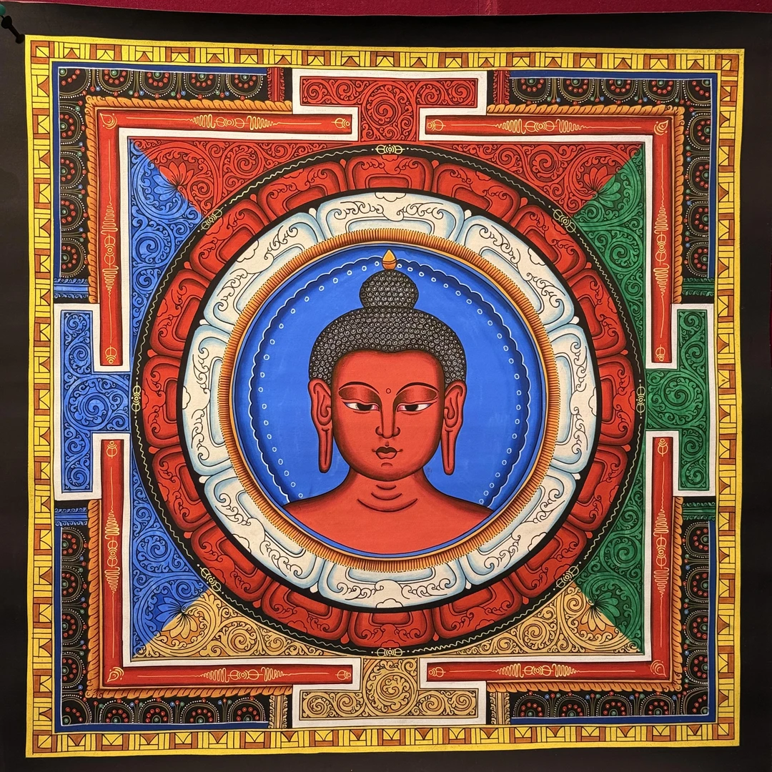 尼泊尔大卡阿弥头像坦诚