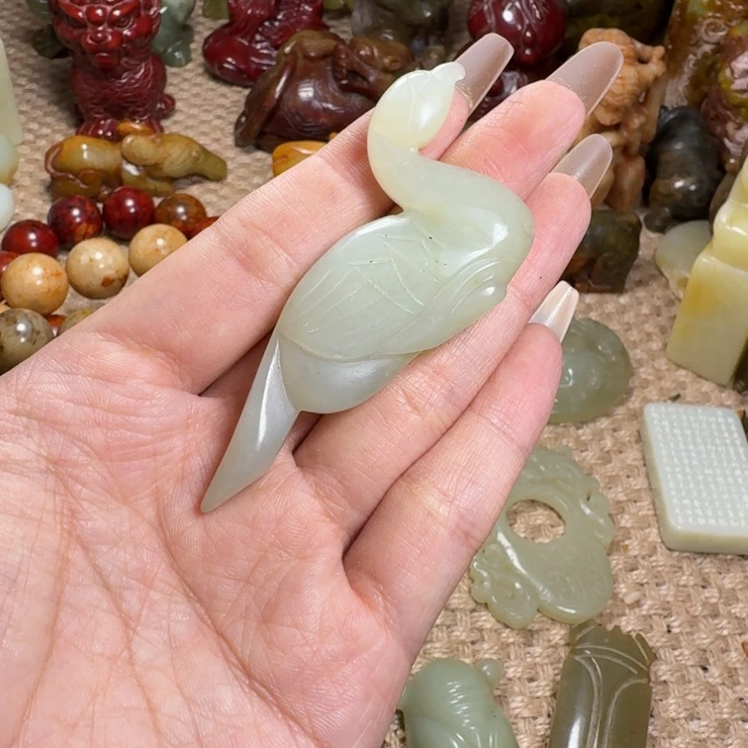 吊坠白玉菩提挂件