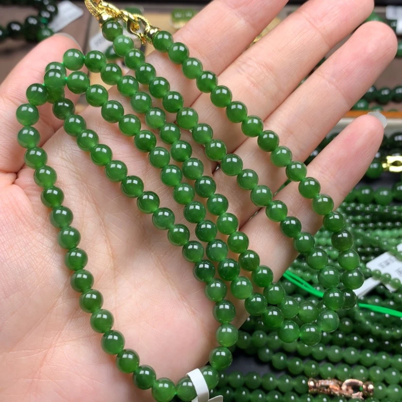 【闪购商品】颈饰未镶嵌和田玉（碧玉）K***猪