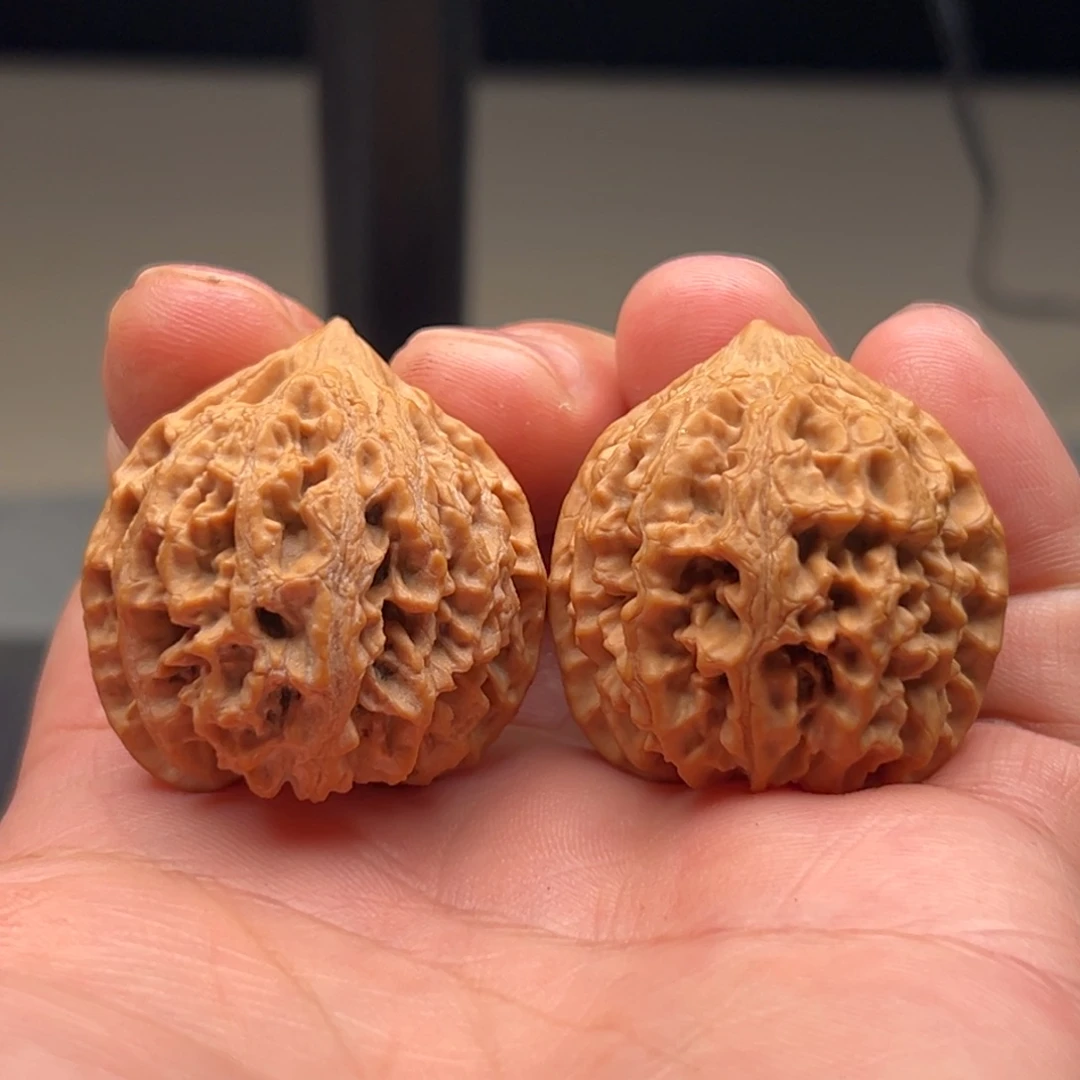 吊坠文玩核桃太行龙纹34