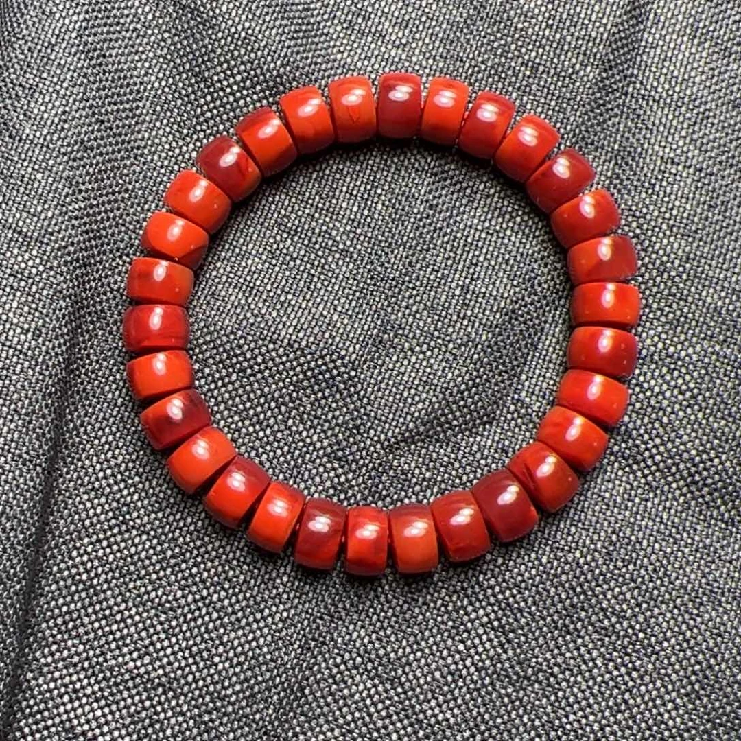 努***子南红玛瑙未镶嵌手串