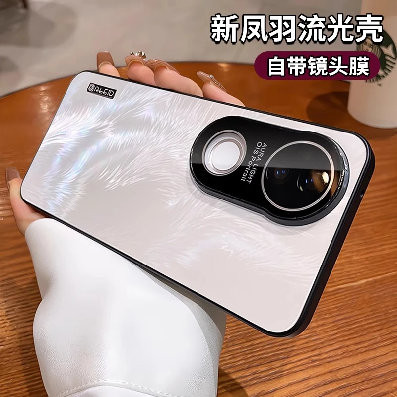 羽纱适用vivos30手机壳新款s20Pro带镜头膜s19全包防摔s19Pro男女