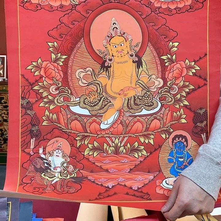 装裱画四****财40×60五路纯手绘