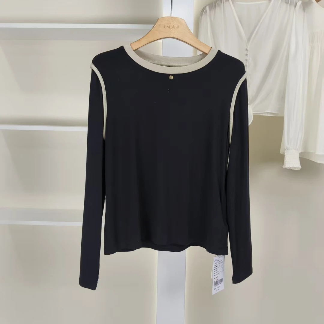 麦迪尚品【夕Y】50909410 春季时尚简约针织套头上衣品牌女装