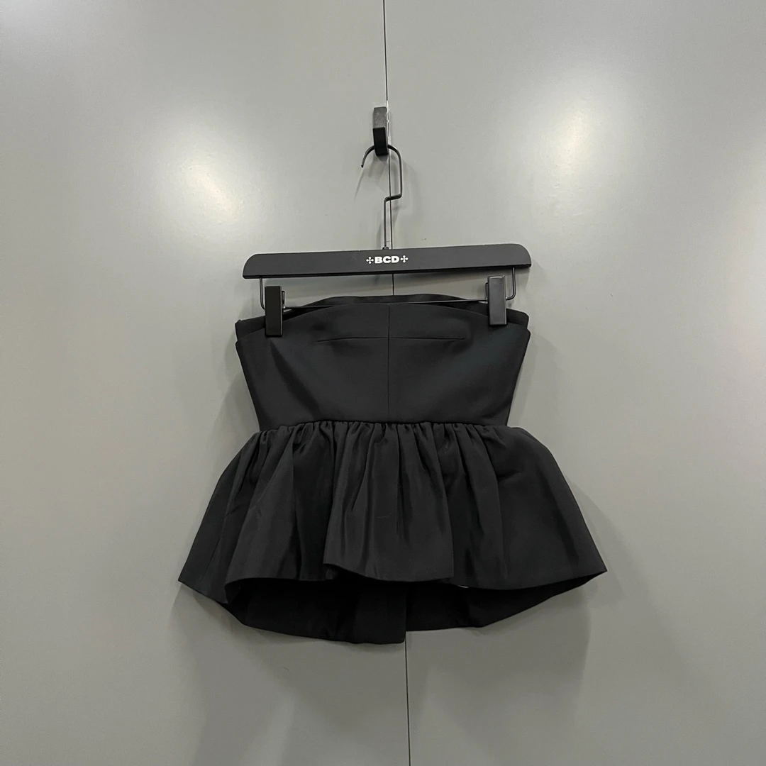 99新 Celine/思琳 qq 小美人鱼抹胸鱼骨上衣/34码/501675