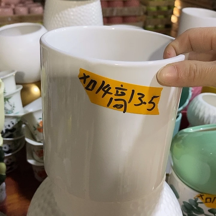 陶摆件陶盆有孔 瑕疵介意勿拍