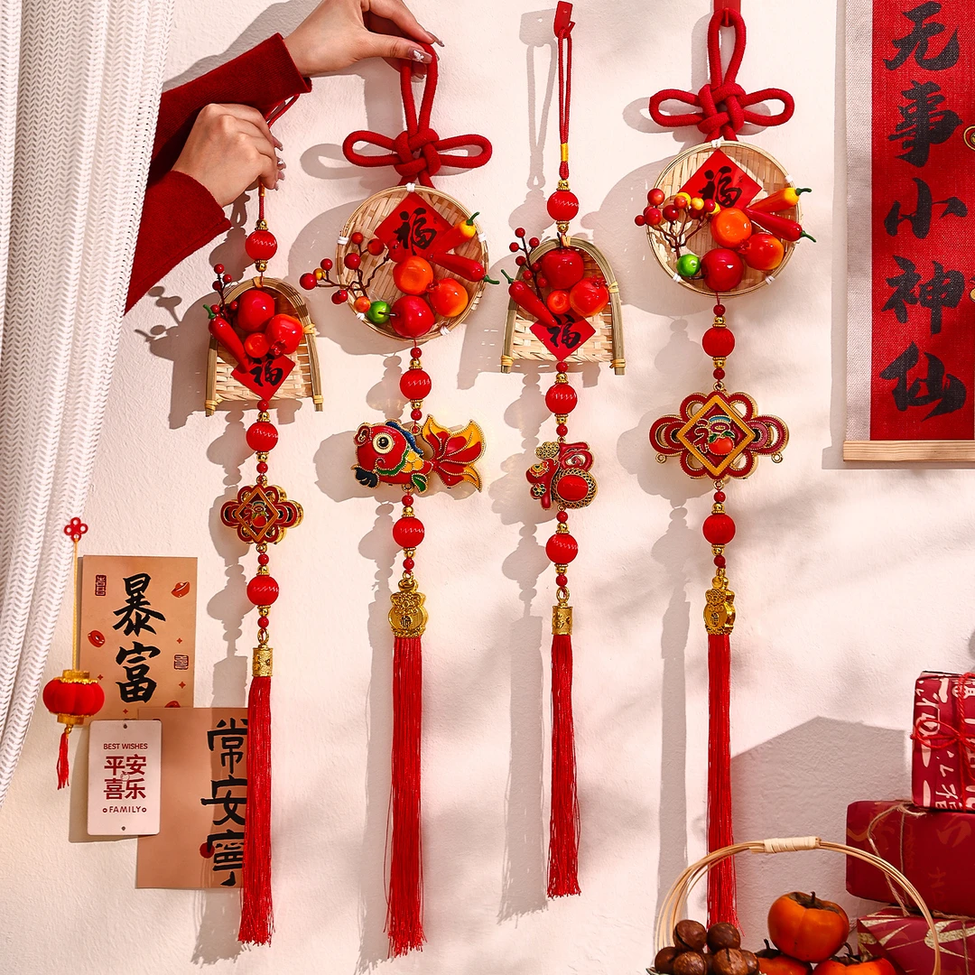 新年挂件2026新款马年春节挂饰客厅商场店铺过年装饰新春年货