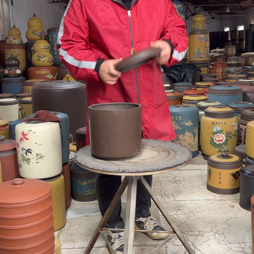 紫砂茶叶罐茶叶罐