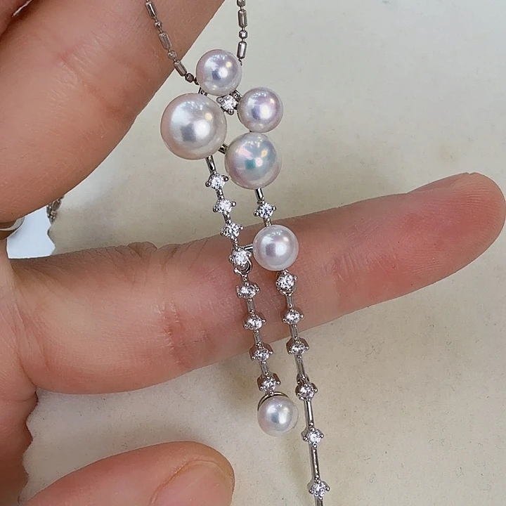 未镶嵌颈饰淡水珍珠