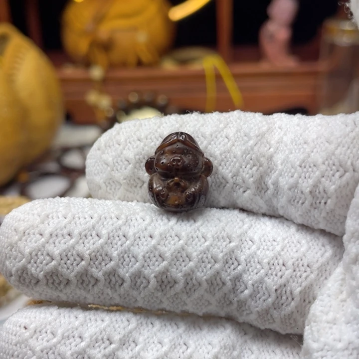 手串星月菩提雕刻八戒