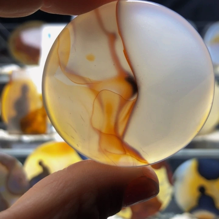 合金玛瑙/玉髓珠宝奇石132