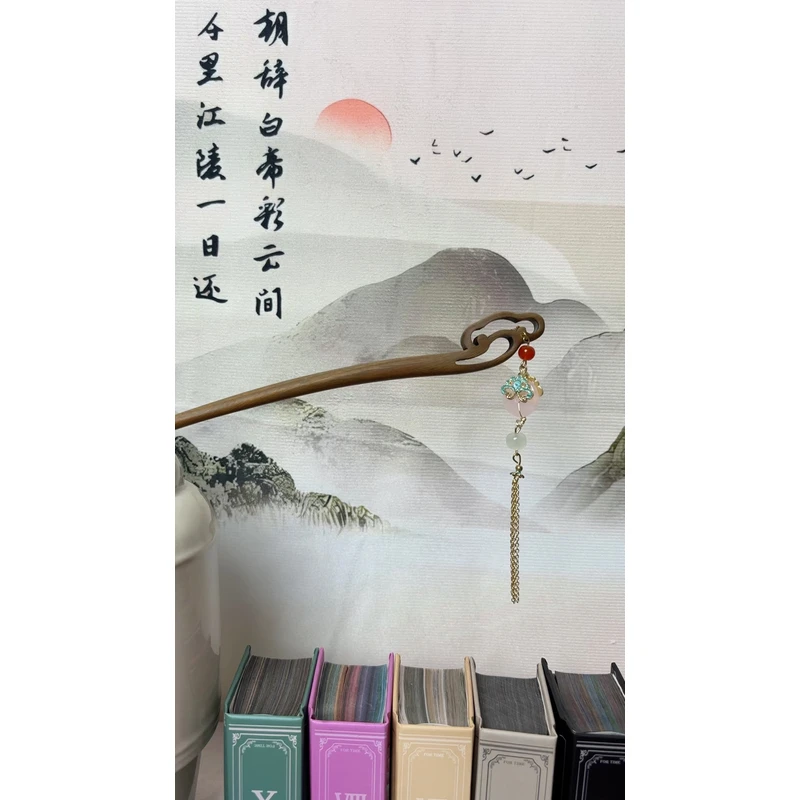 A59新中式发簪平安扣流苏