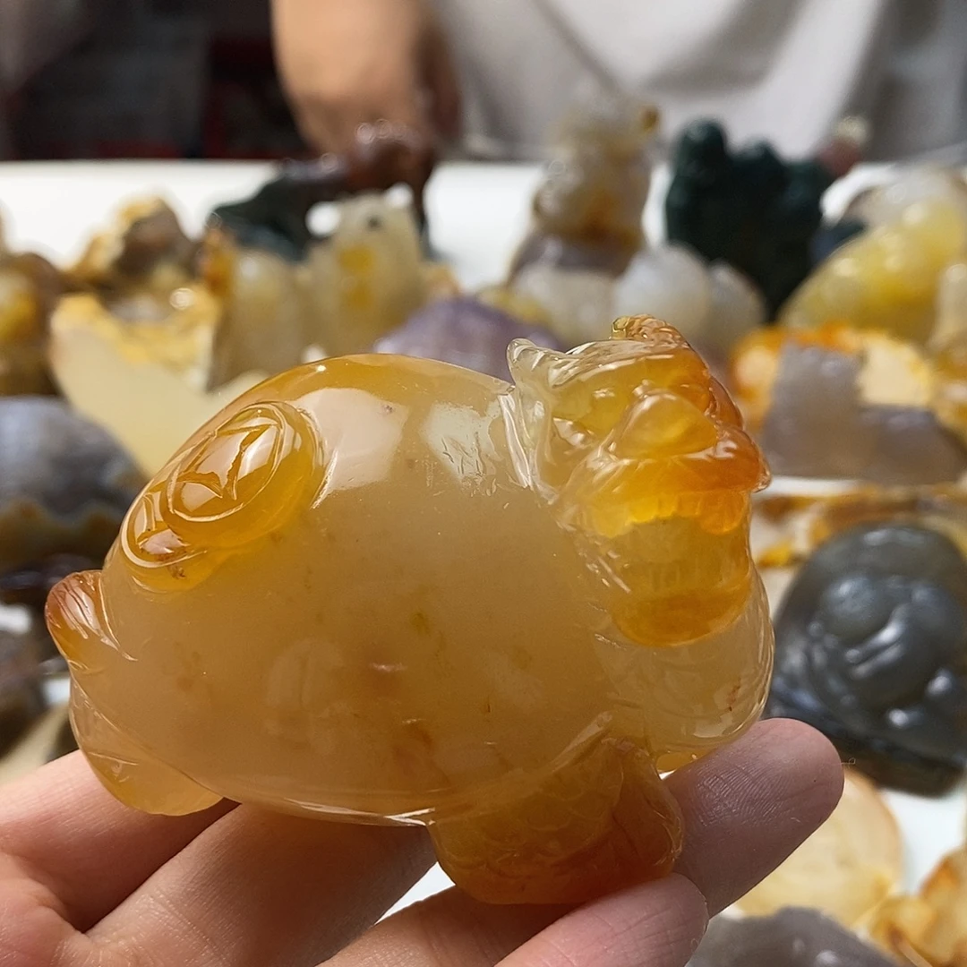 玛瑙/玉髓未镶嵌颈饰