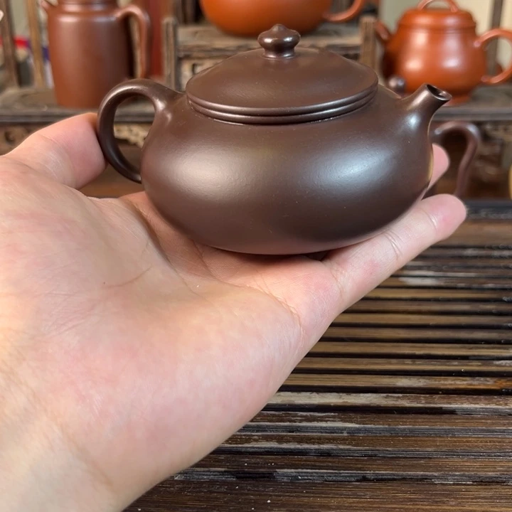 茶壶紫砂原矿紫砂手工制作