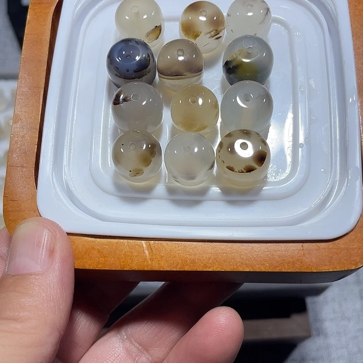 玛瑙/玉髓合金颈饰
