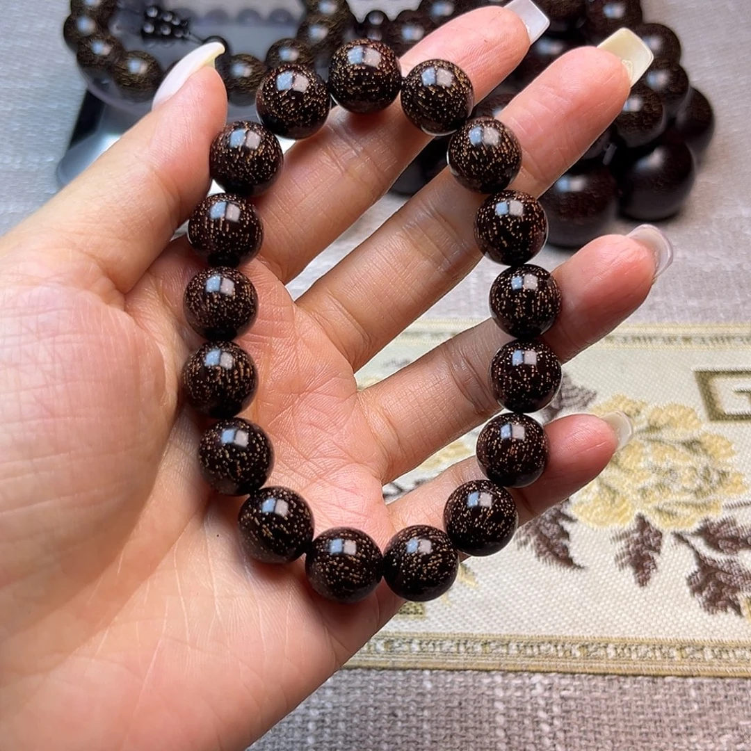 檀香紫檀（小叶紫檀）1.2 17颗爆星