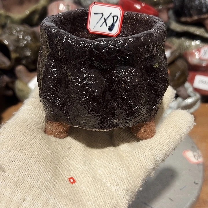 粗陶花盆制作就这样了，