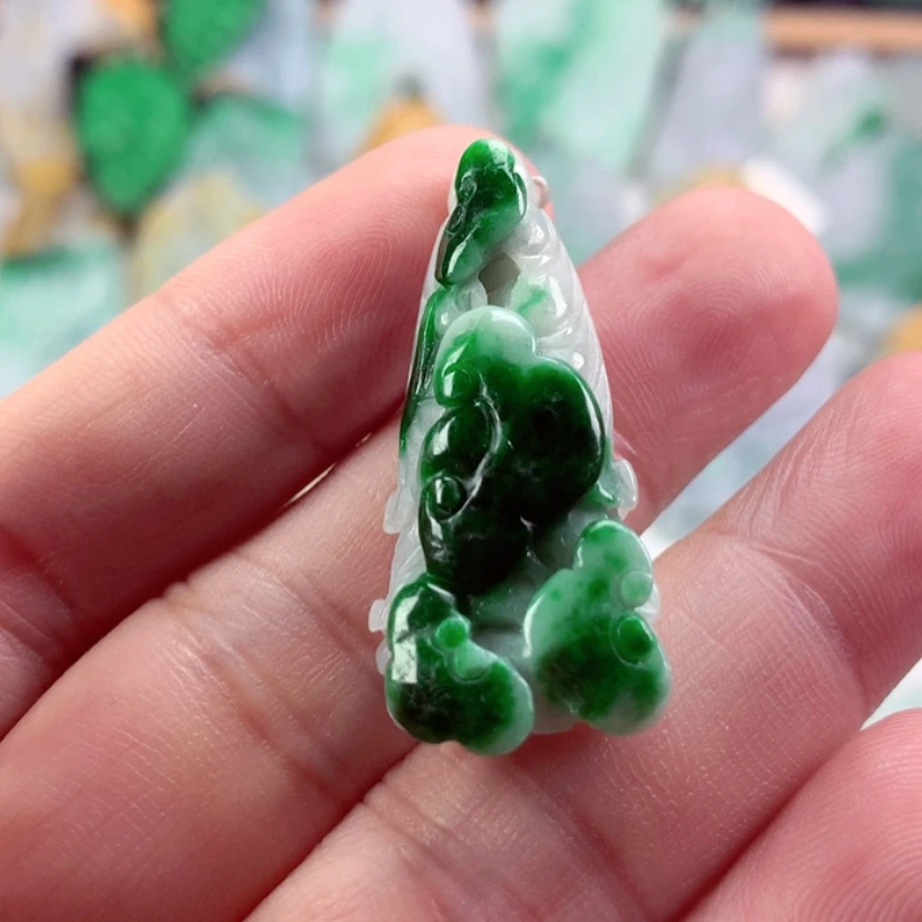 【闪购商品】翡翠未镶嵌吊坠(不含链)