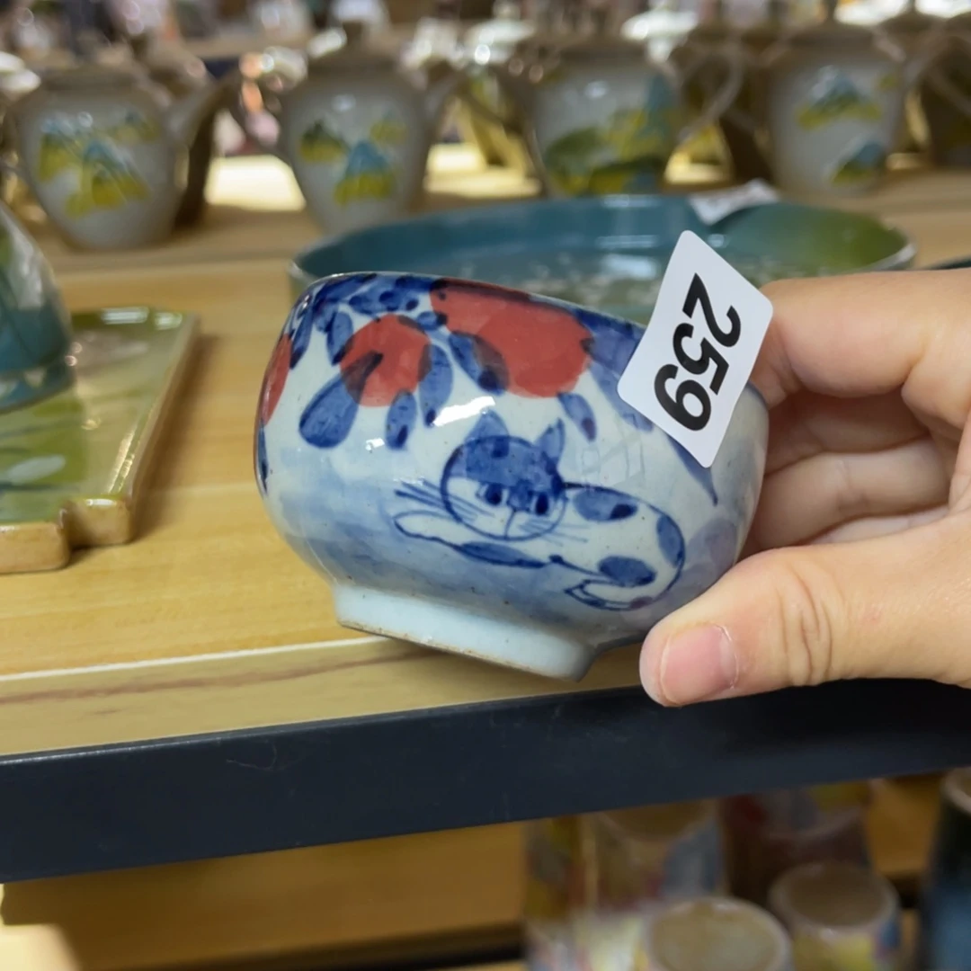 杯素浅陶瓷手工手绘