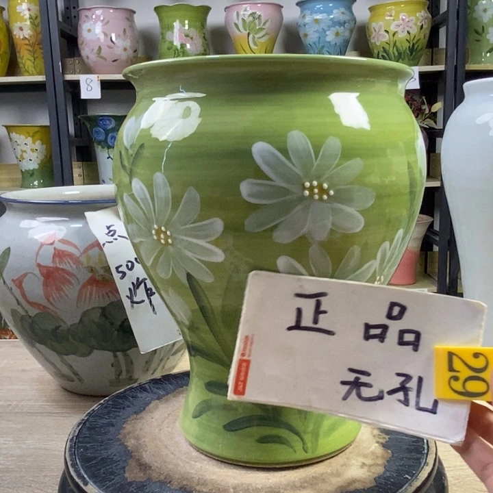景德镇高温陶瓷花盆