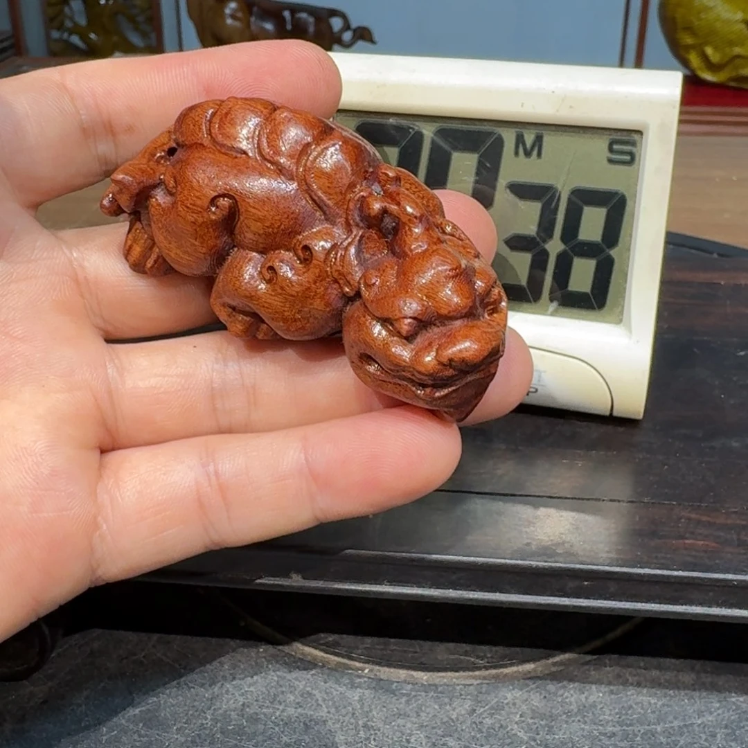 胖****柏木木雕工艺品小件