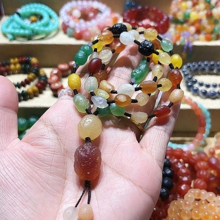 玛瑙/玉髓未镶嵌手链