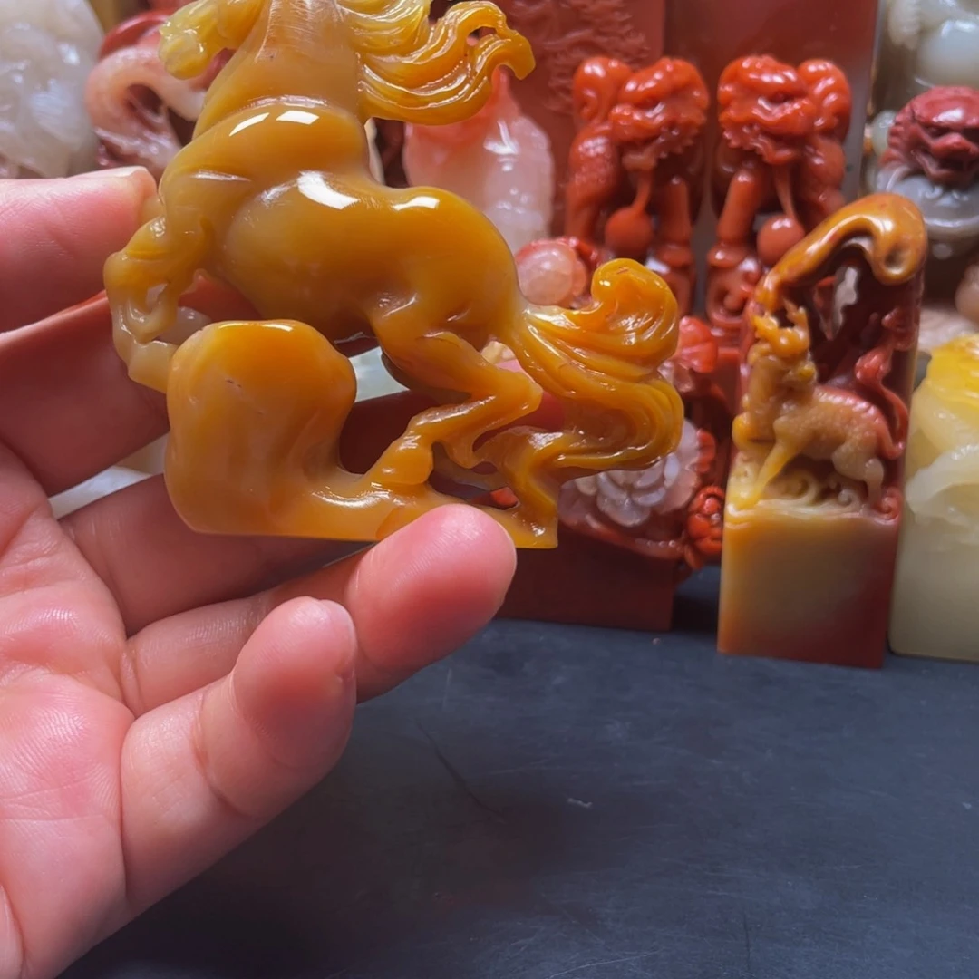 寿山石印石精美北部