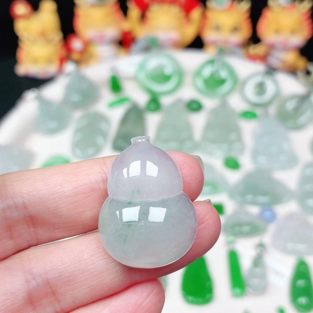 颈饰未镶嵌翡翠缅甸天然A货翡翠