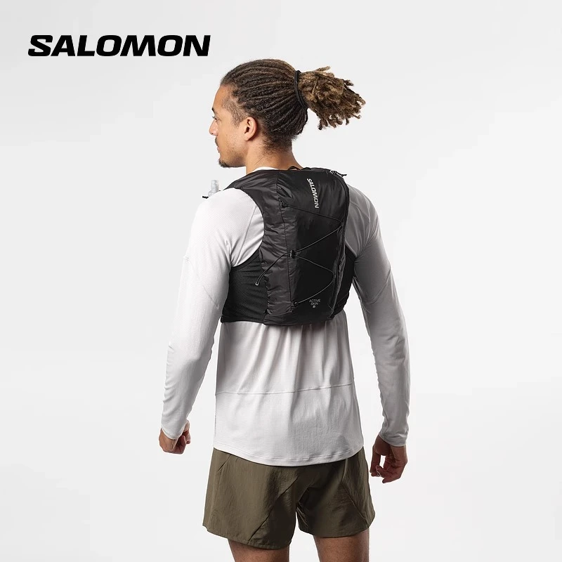 (旧)萨洛蒙户外贴合舒适越野跑背包水袋包ACTIVE SKIN 8 SET