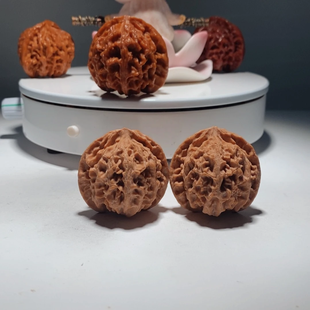 文玩核桃吊坠  712号-逸捻橙皮苹果园-39尺寸